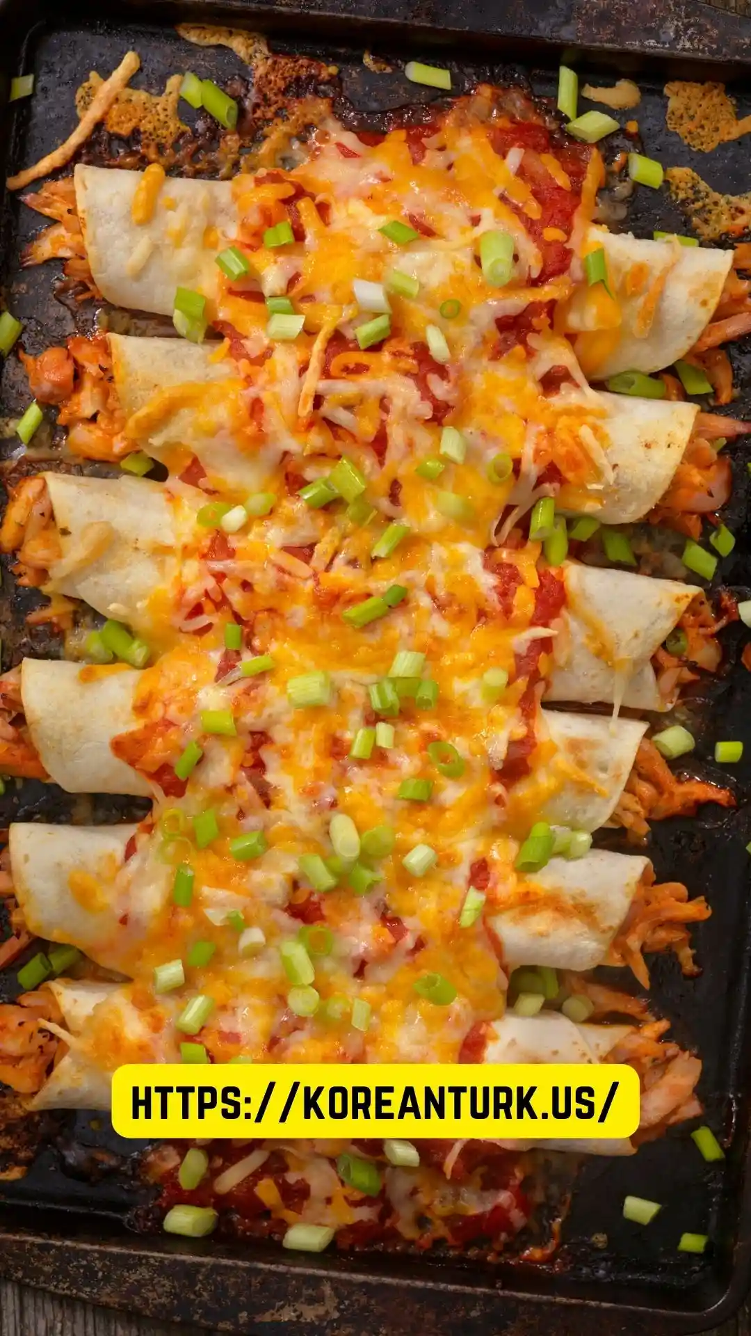 Baked Chicken Chimichangas 